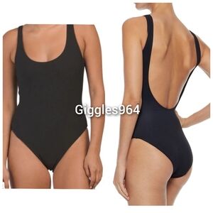 Onia Rachel One Piece Swimsuit Black